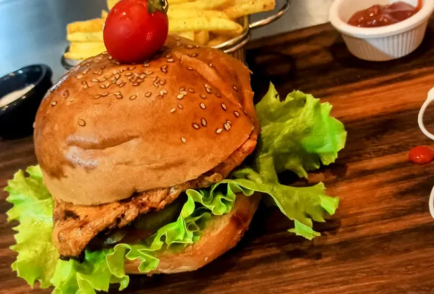 chicken burger